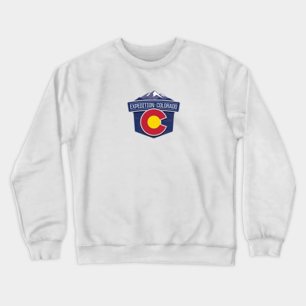 Expedition: Colorado Logo Crewneck Sweatshirt by ExpeditionColorado